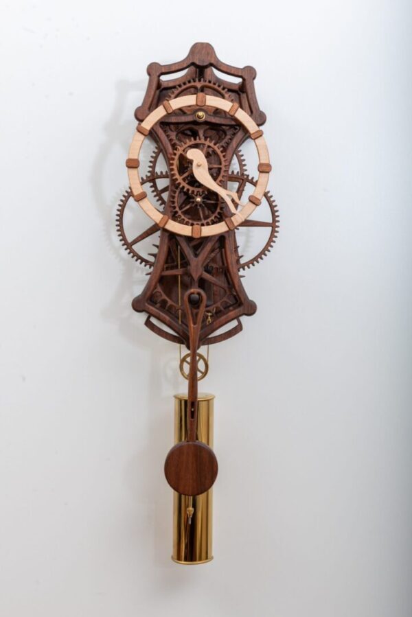 Legacy 1: 32hr Solid Wood Black Walnut Clock