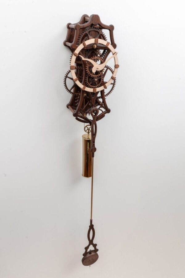 Legacy 2: 75hr Solid Wood Black Walnut Clock